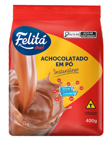 Achocolatado em Pó Felitá Chef
