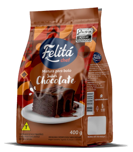 Mistura para Bolo Chocolate Felitá Chef